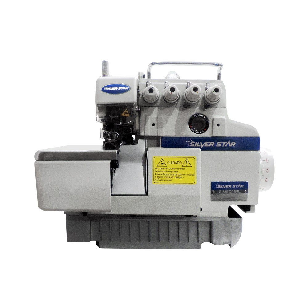 Máquina De Costura Interloque 2 Ag 5 Fios Direct Drive Bivolt S-858Dcb/E