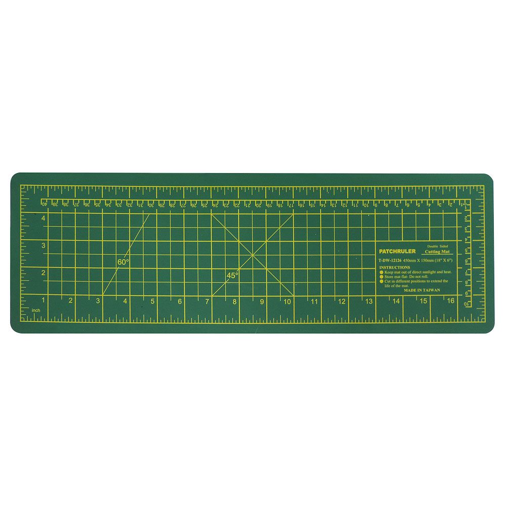 Base Para Corte De Tecidos Patchwork E Scrapbook Frente E Verso - 45X15 Cm