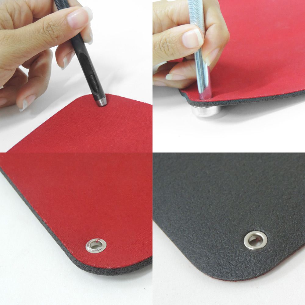 Kit Com 300 Ilhós Colorido Com Aplicador - Imagem 7