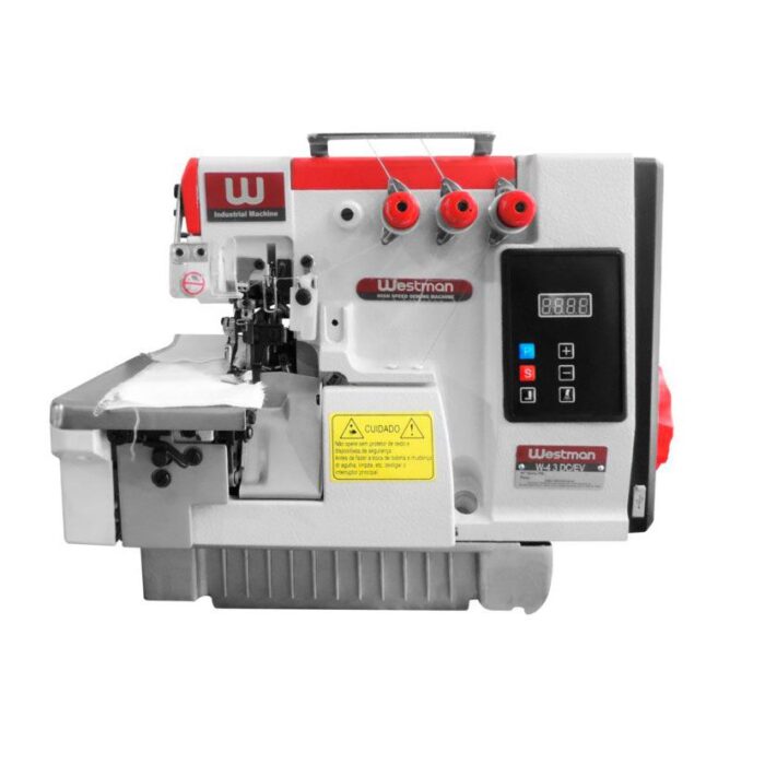 Máquina De Costura Industrial Overloque Direct Drive W-4 3 Dc/E