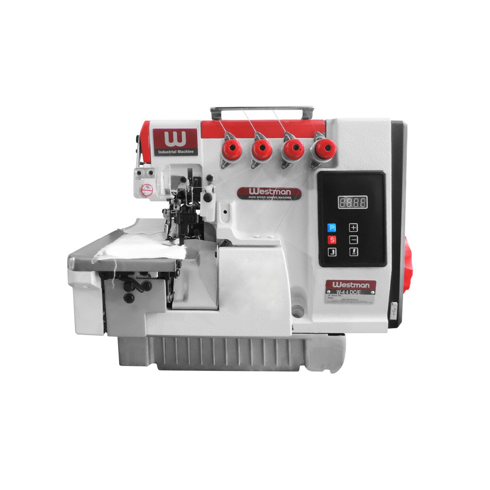 Máquina De Costura Industrial Overloque Ponto Cadeia 2Ag 4 Fios W4-4 Dc/E