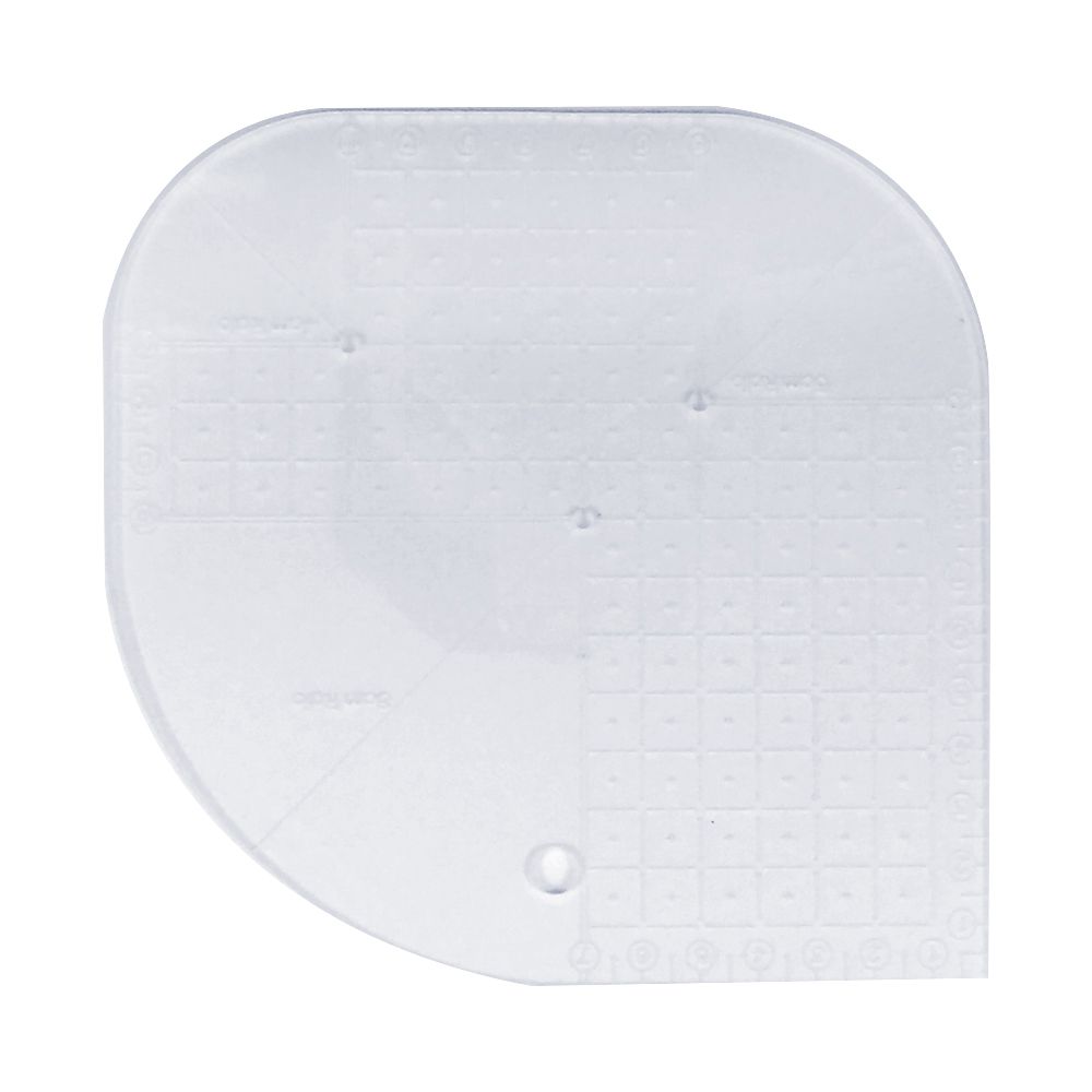 Régua De Costura Gabarito Caixa De Leite Curva