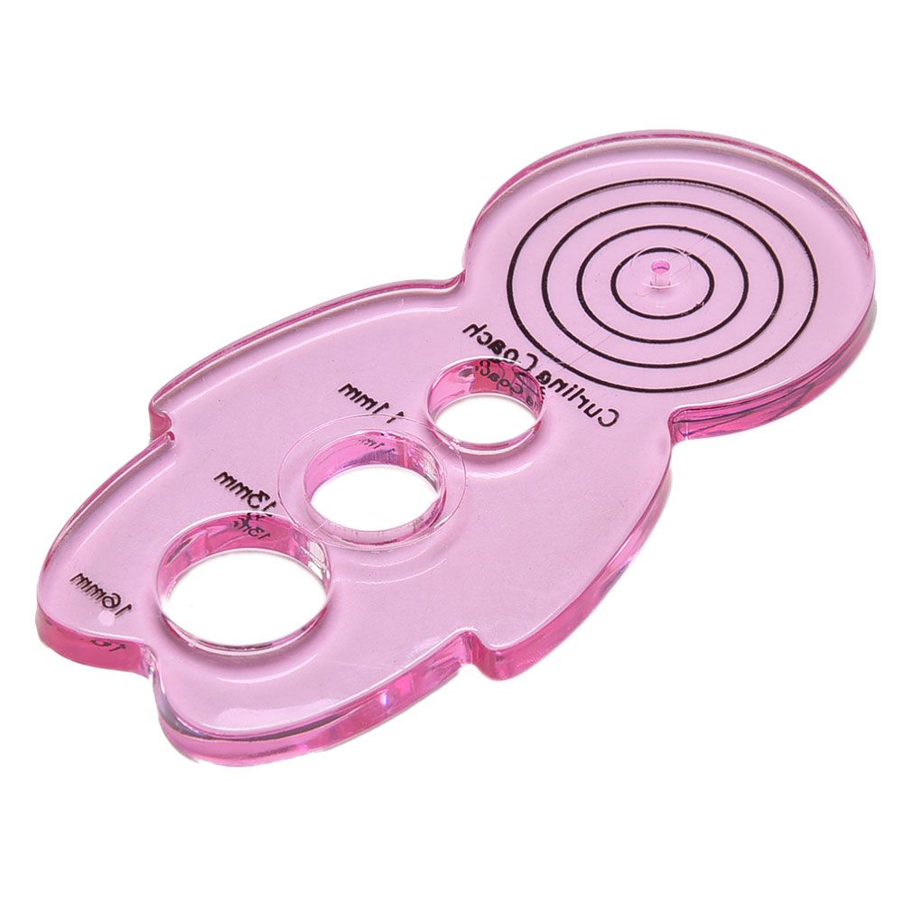 Régua Molde Para Quilling Em Formato De Boneco - Imagem 2