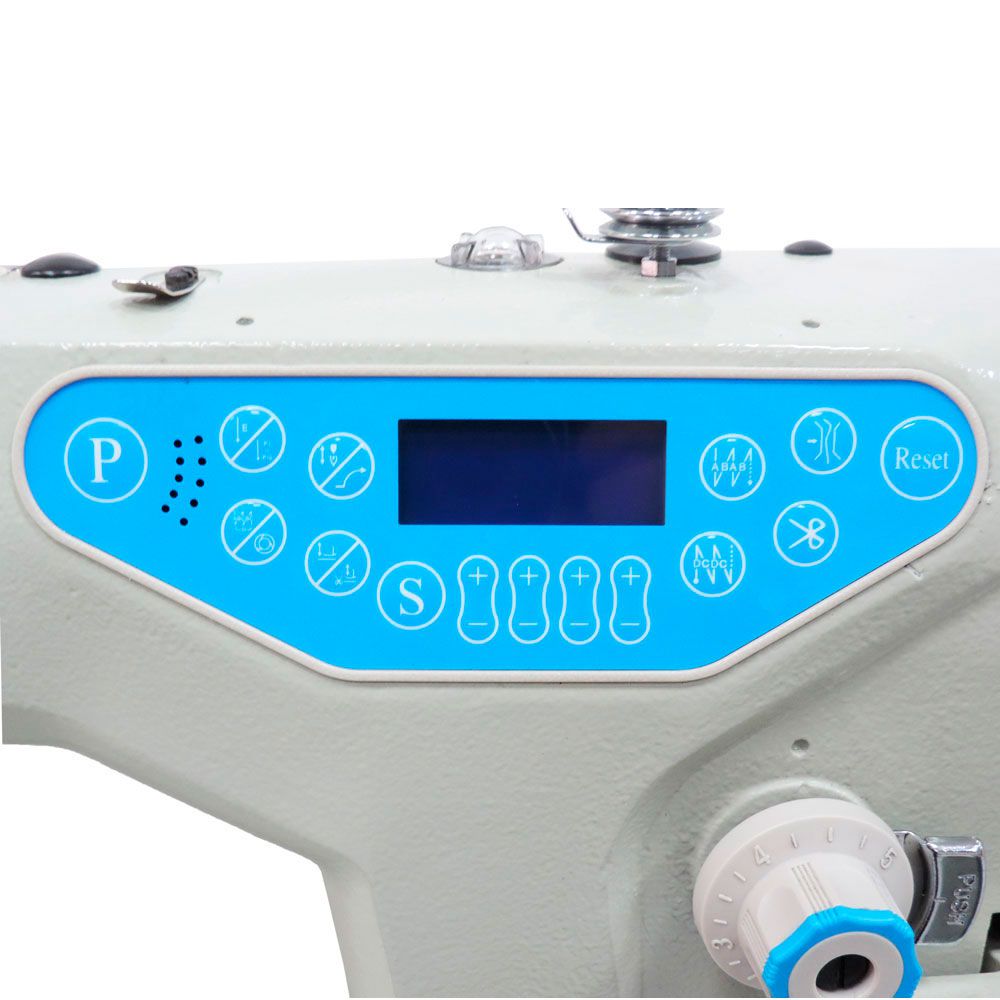 Máquina De Costura Industrial Reta Eletrônica Com Painel Digital S-4Vk - Imagem 2