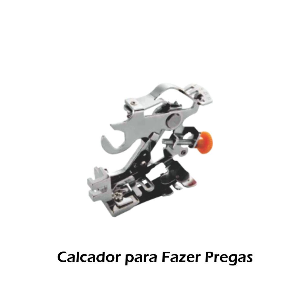 Kit De Pé Sapatas E Calcadores Para Pregas Bordado Zig Zag Rolete 8 Peças - Imagem 10
