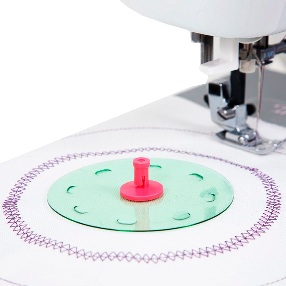 Base De Apoio Para Costurar Círculos Em Máquina Doméstica