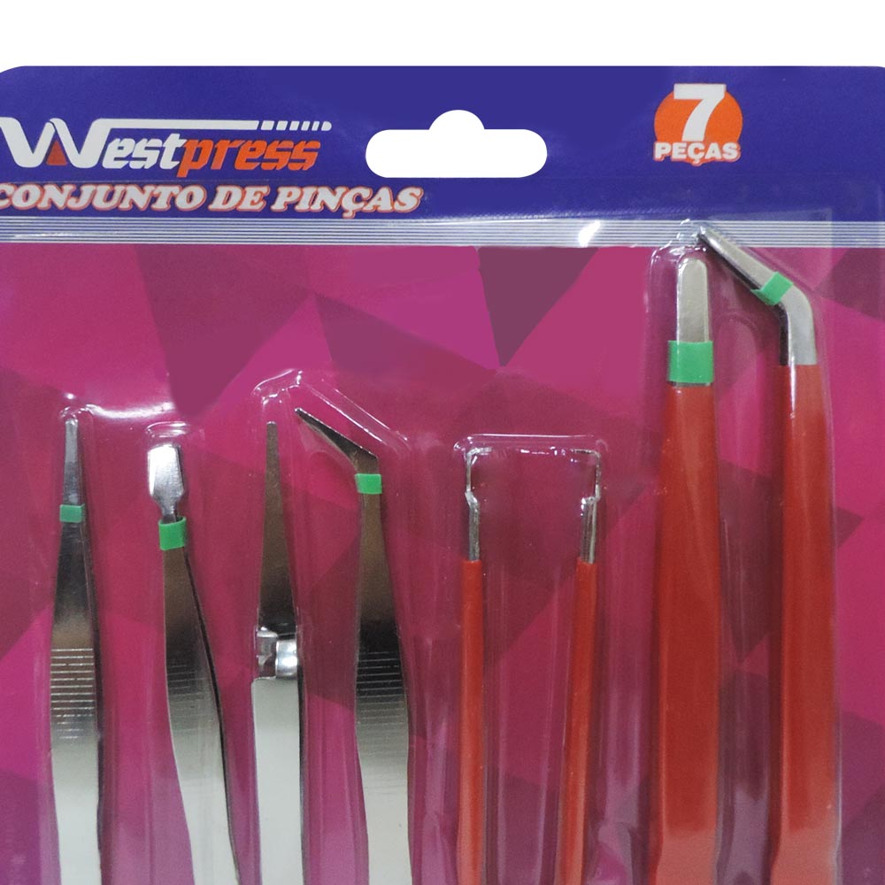 Kit De Pinças Com 7 Peças - Westpress - Imagem 2