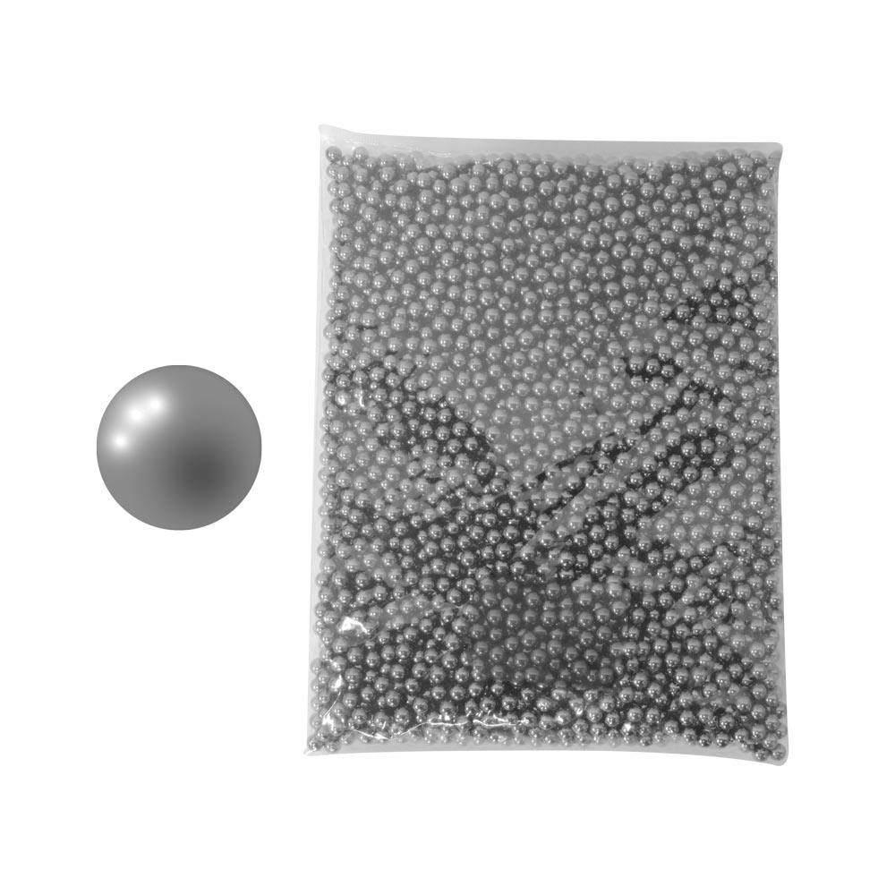 Pacote 4200 Pérolas Inteiras Sem Rebite 6Mm Abs Cor Grafite 500G - Imagem 3