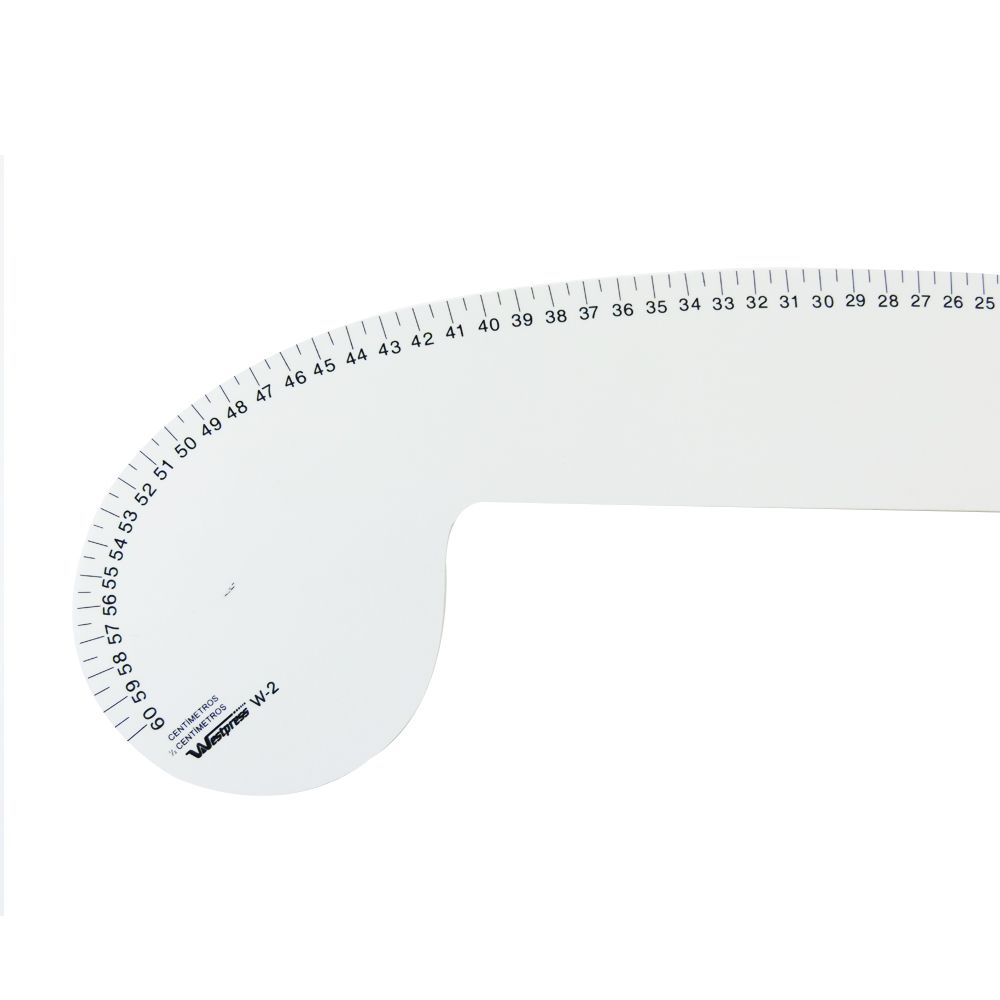 Régua de Costura Cava para Calça