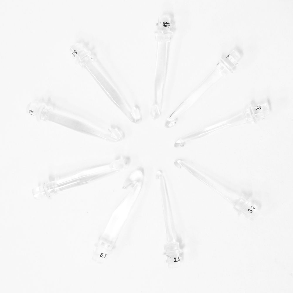 Agulha De Crochê Led Com 9 Pontas Com Estojo - Imagem 3