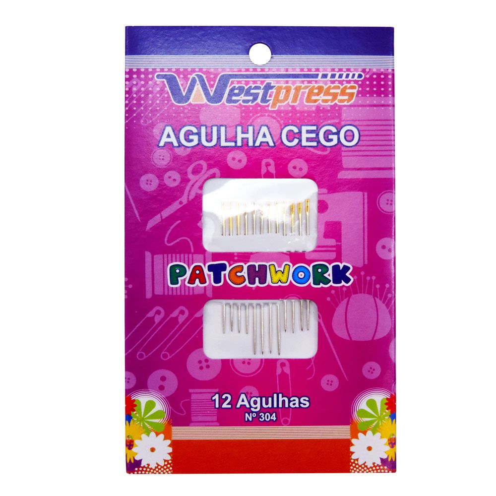 Conjunto De Agulhas Para Cego 12 Peças - Imagem 2
