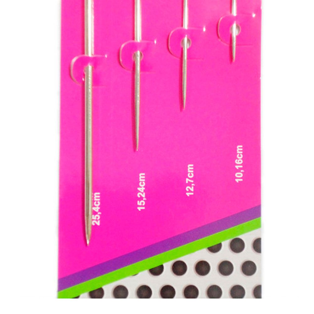 Kit Com 4 Agulhas Para Boneca De Pano - Imagem 2