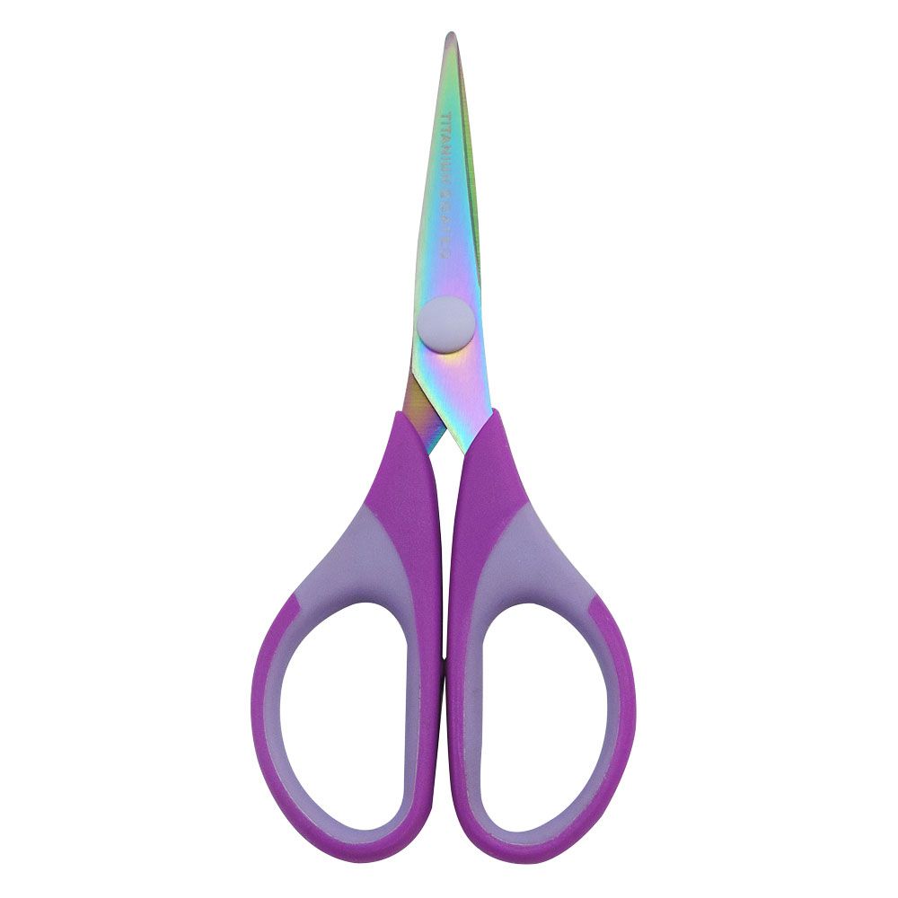 Conjunto De Tesoura Titanium Com Cabo Soft (3 Unidades) - Imagem 2