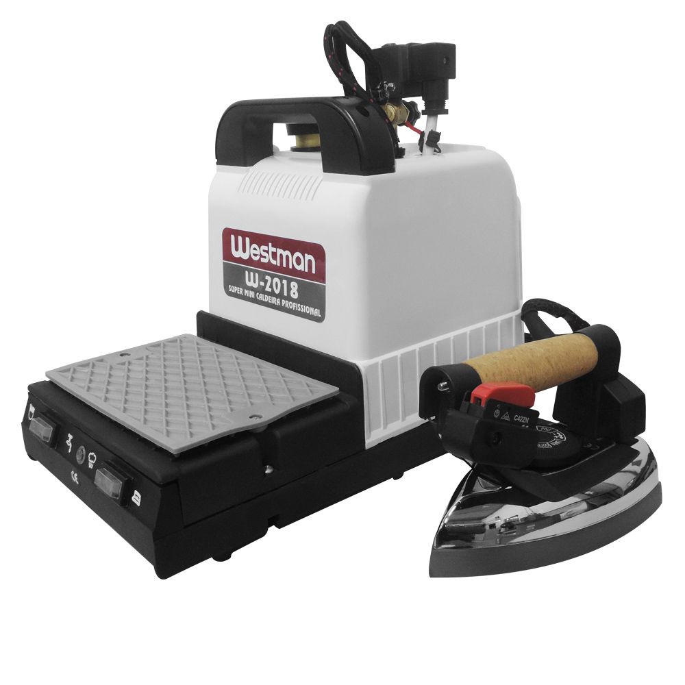 Mini Caldeira Semi Industrial 1,8 Litros Com 1 Ferro