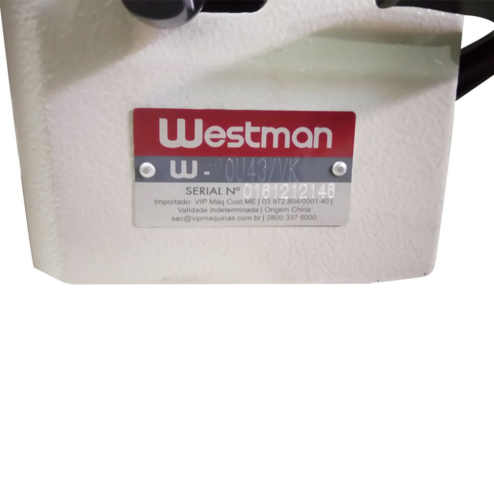 Máquina De Costura Semi-Industrial Zig Zag W-20U43 - Imagem 3