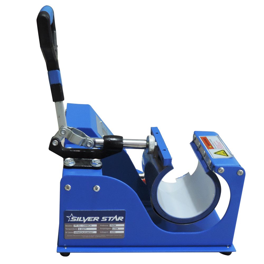 Prensa Manual Hot Stamp Para Caneca 11X23,5Cm Microswicth - Imagem 4