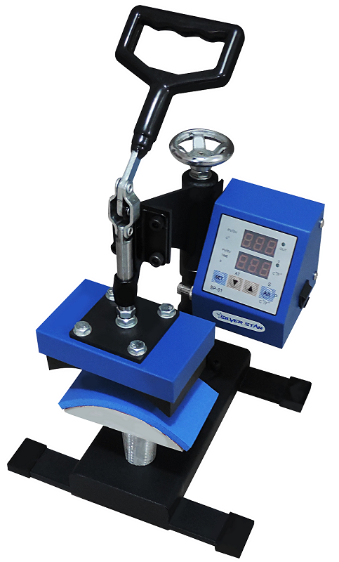 Prensa Manual Hot Stamping Térmica Para Boné - Imagem 5