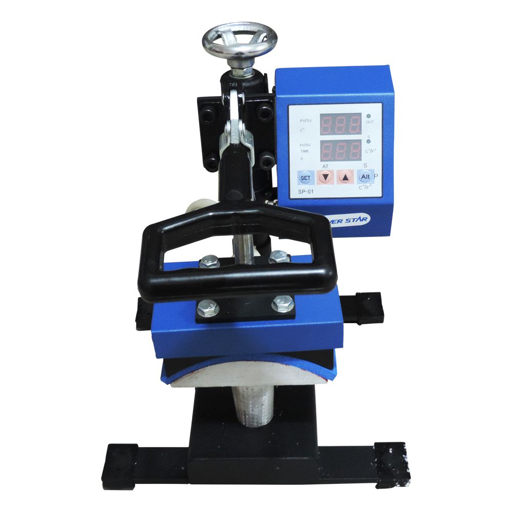 Prensa Manual Hot Stamping Térmica Para Boné - Imagem 4