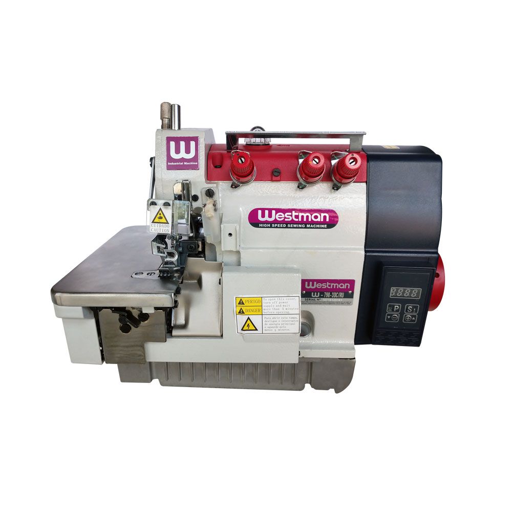 Máquina De Costura Industrial Overlock W-798-3 Dc/Ru