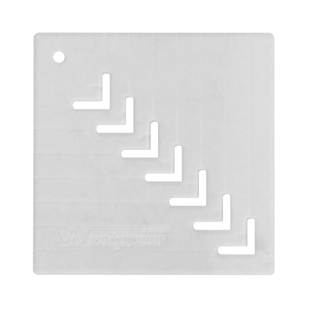 Régua Patchwork Caixinha De Leite Com 10 Tamanhos