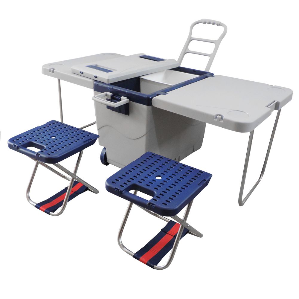 Caixa Térmica Cooler 3 Em 1 Mesa 2 Bancos