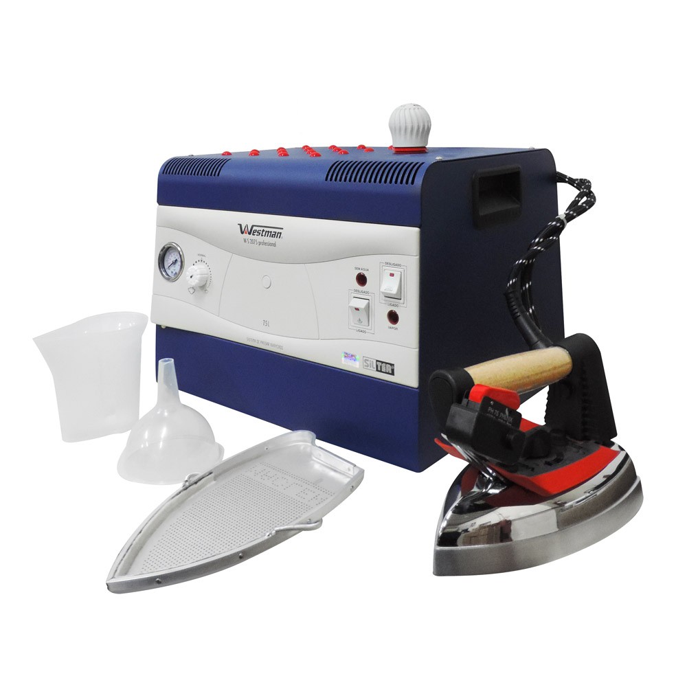 Caldeira Semi Industrial 7,5 Litros Com 1 Ferro Westman W-S 2075