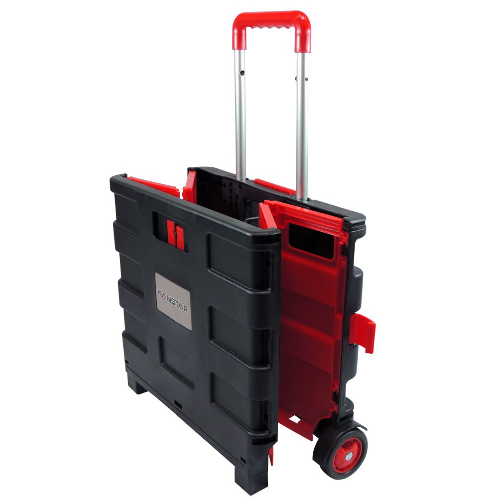 Carrinho De Compras Dobrável Que Vira Maleta - Imagem 2