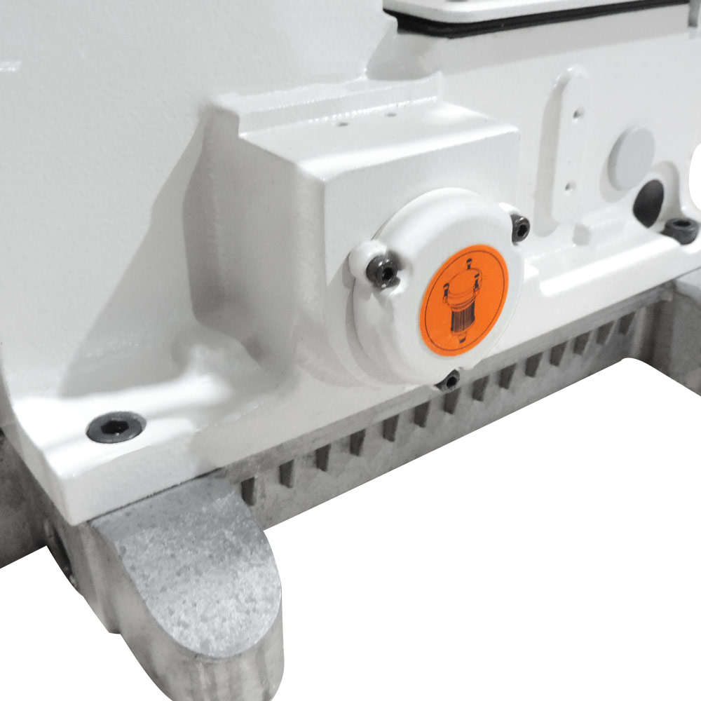 Máquina De Costura Industrial Elástiqueira Base Cilindrica 04 Agulhas 8 Fios Direct Drive W-4404P-Fxdc - Imagem 4