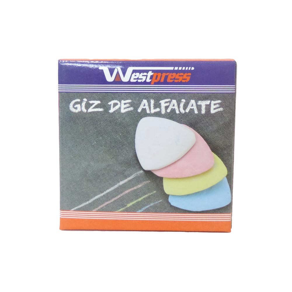 Giz Colorido Alfaiate Para Marcar Tecido Costura 10 Unidades - Imagem 2