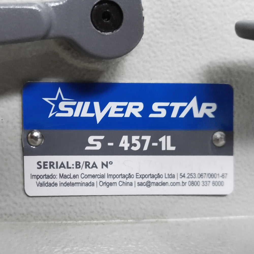 Máquina De Costura Zig Zag Semi Industrial S-457 Il Silverstar - Imagem 3