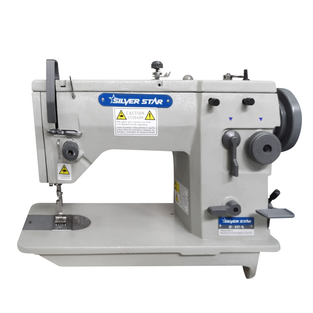 Máquina De Costura Zig Zag Semi Industrial S-457 Il Silverstar