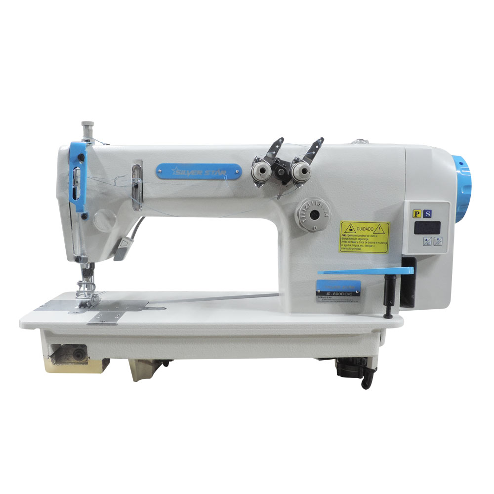 Máquina De Costura Ponto Corrente 2 Ag Direct Drive Para Ombro S-890 Dc/E Silverstar