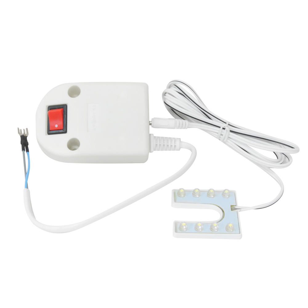 Luminária Formato De U Com 8 Leds Para Maquina Industrial - Imagem 2