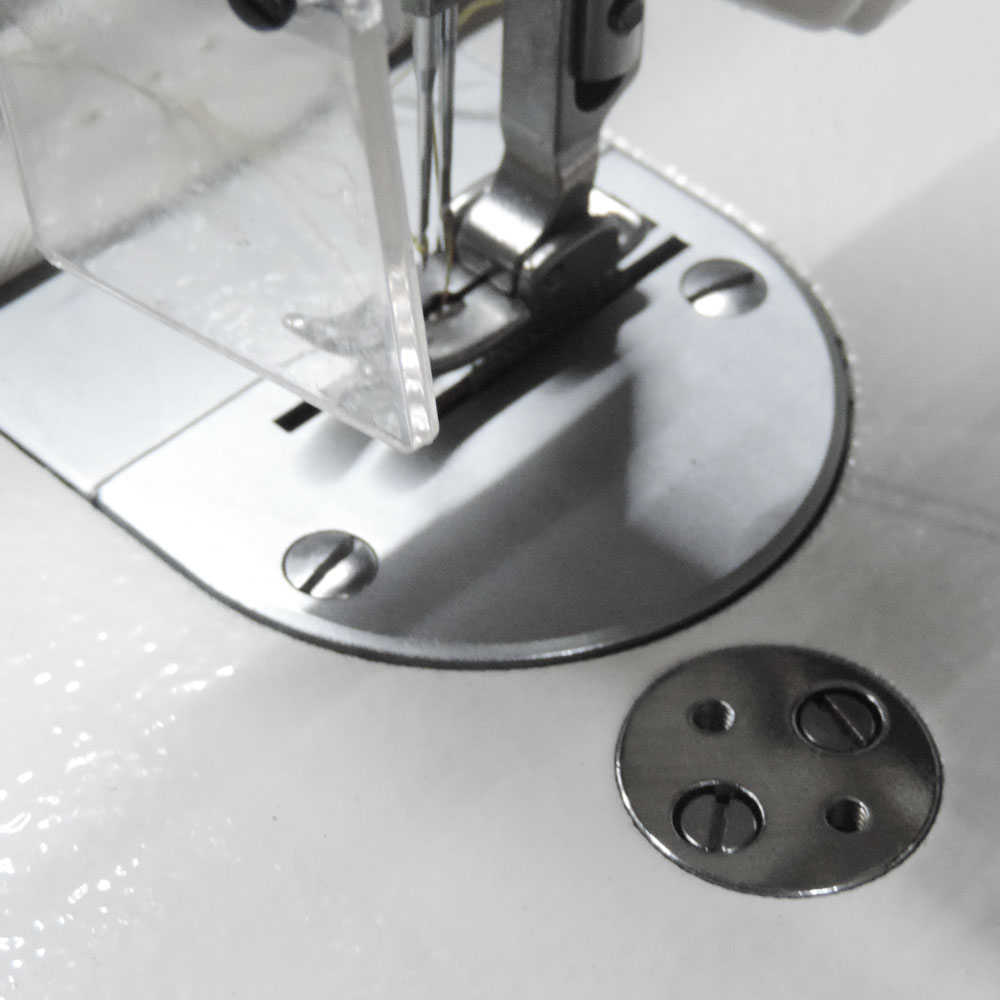 Máquina De Costura Industrial Reta Ponto Picado Para Alinhavar Direct Drive W-8350 Dc/E Westman - Imagem 2