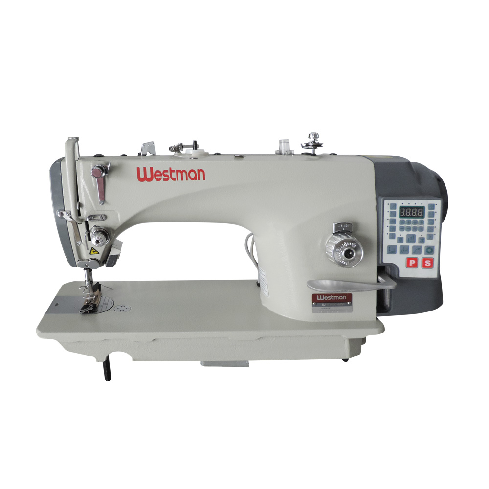 Máquina De Costura Industrial Reta Pesada Eletrônica Direct Drive 4 Funções W-9220 Dc-4H/By Westman