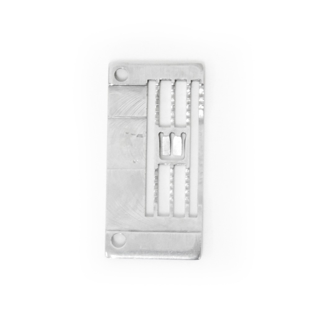 Chapa De 3 Agulhas 1/4 Para Máquina De Costura Galoneira Siruba Fechada F007 Ou Similar E1827