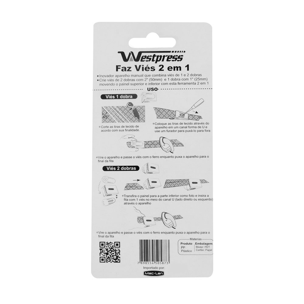 Aparelho Faz Viés 2 Em 1 - Imagem 3