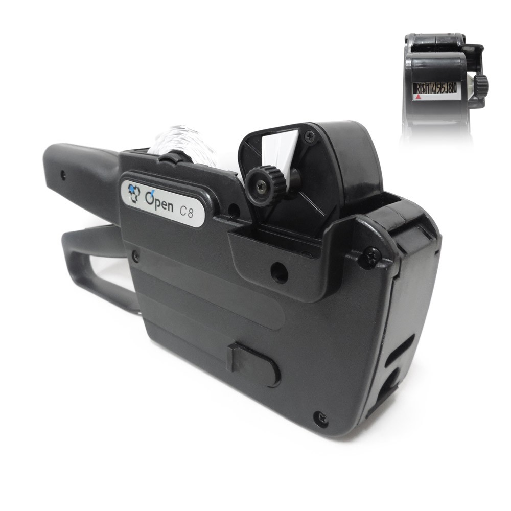 Etiquetadora 8 Dígitos 1 Linha Open C8 - Imagem 2