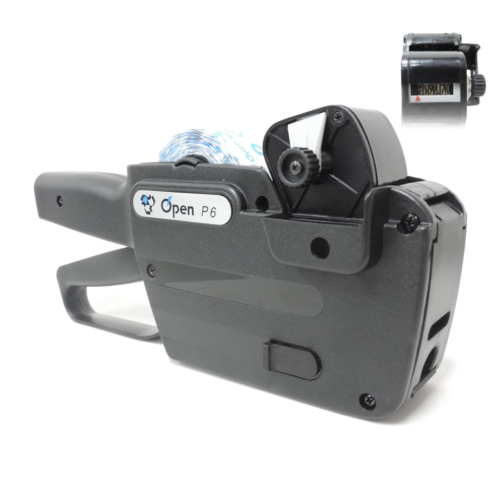 Etiquetadora 6 Dígitos 1 Linha Open P6 - Imagem 2