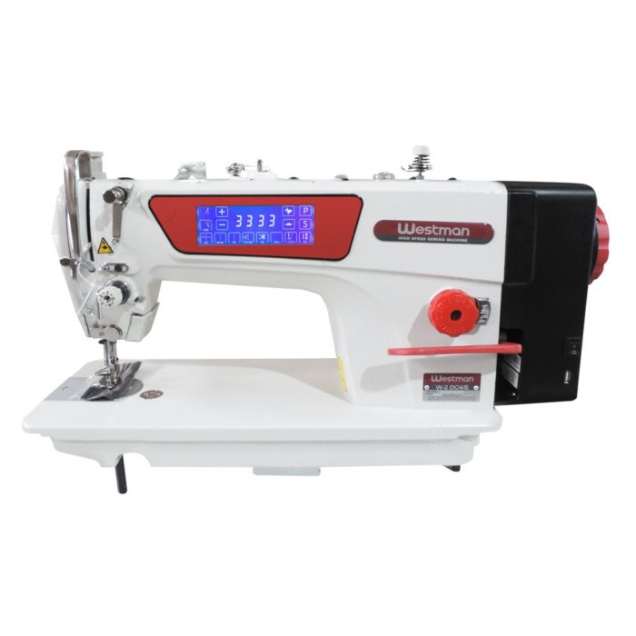 Máquina De Costura Reta Eletrônica Com Painel Touch Screen Fala Português W-2 Dc4/E