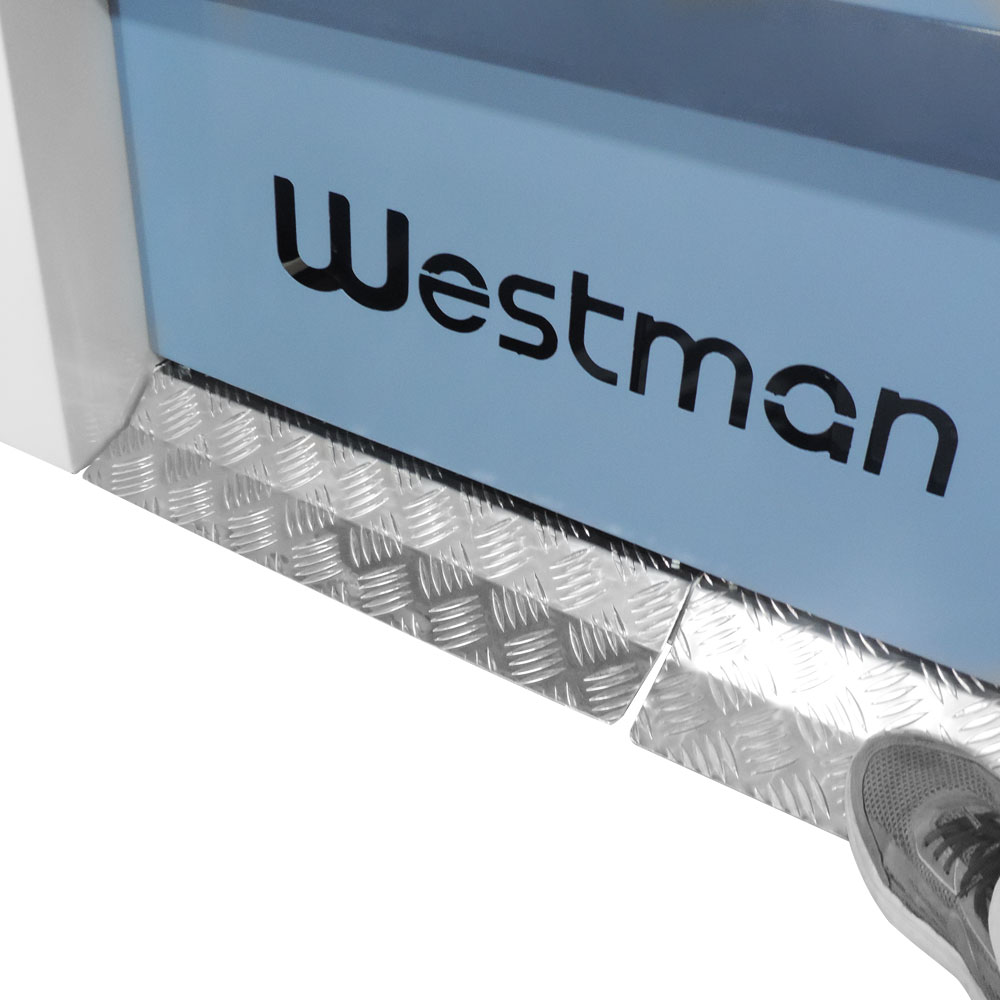 Mesa Para Passadoria Retangular Vaporizante Com Caldeira De 20 Litros 1,80 X 90 - Imagem 8