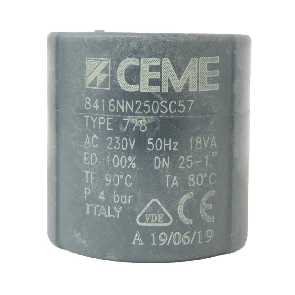 Bobina Solenoide Ceme W.12 V.230