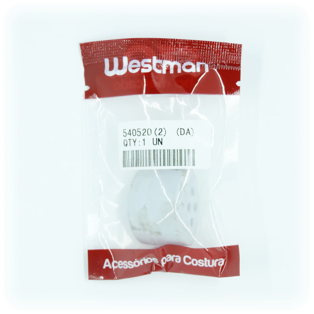 Borracha Meia Lua Para Reta Singer 191 Si-540520 Com 4 Unidades - Imagem 2