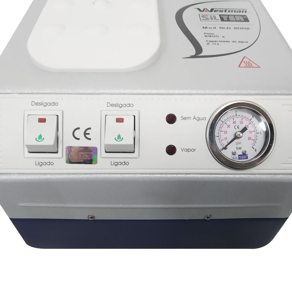 Caldeira Gerador De Vapor Para Prótese Dentária - Imagem 6