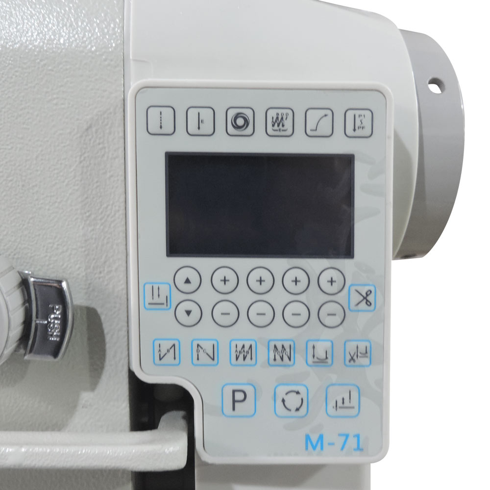 Máquina De Costura Industrial Reta Pesada Eletrônica Direct Drive 4 Funções W-9802 Dc-4H/M Westman - Imagem 6