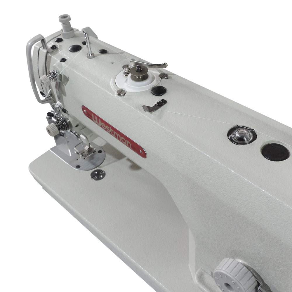 Máquina De Costura Industrial Reta Pesada Eletrônica Direct Drive 4 Funções W-9802 Dc-4H/M Westman - Imagem 2