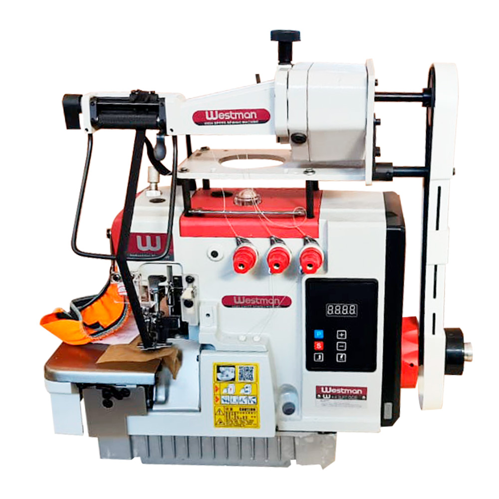 Overlock 1 Ag 3 Fios C/Aparelho De Elástico W-4 3Lfc Dc/E - Westman