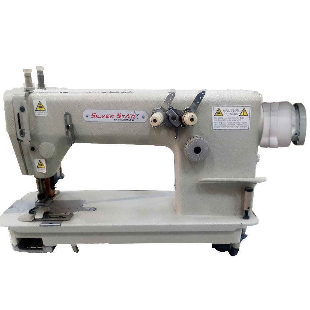 Máquina De Ponto Corrente 2 Agulhas Para Ombro S-890/Vk Silverstar