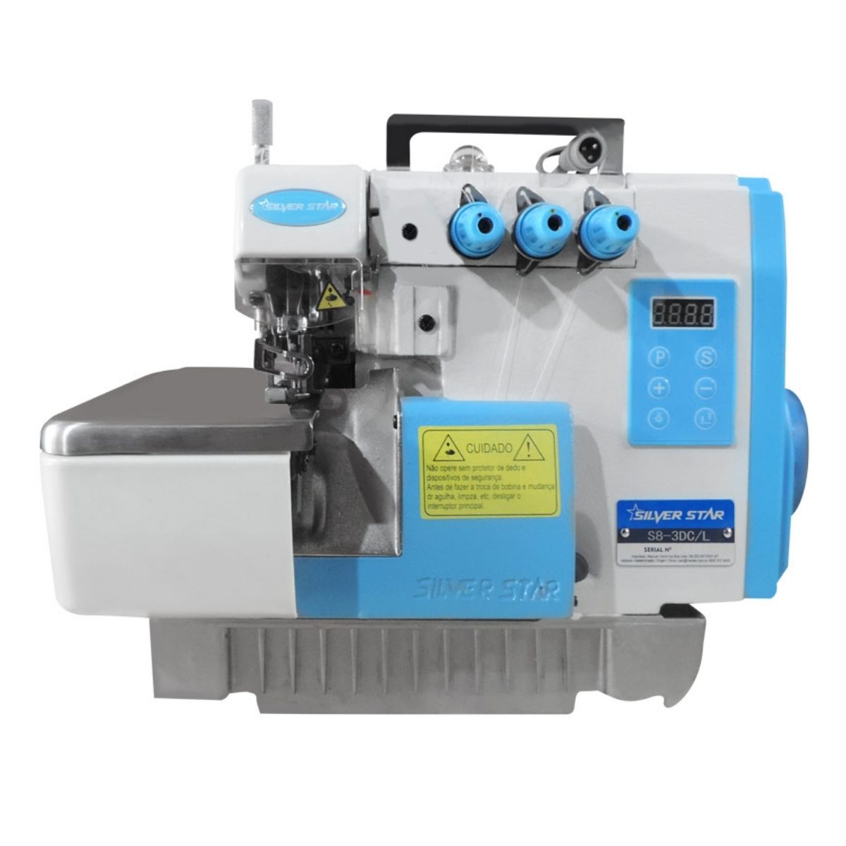 Máquina De Costura Industrial Overloque Direct Drive S8-3Dc-L - Imagem 4