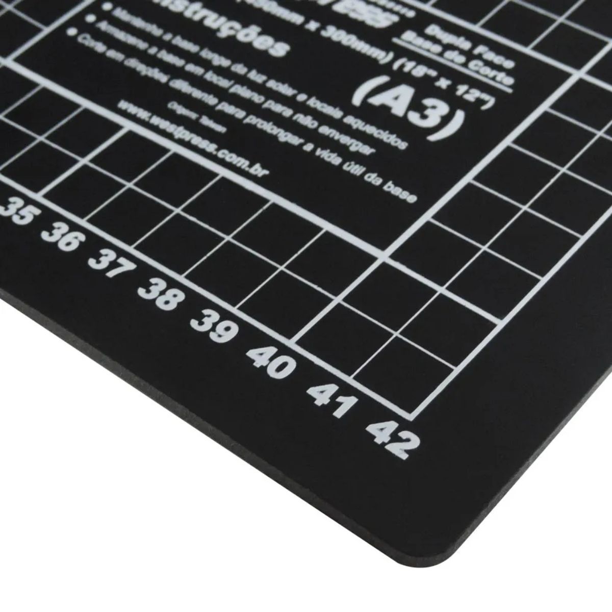 Base De Corte 90X60 Para Patchwork E Scrapbook Frente E Verso - Preta Westpress - Imagem 5
